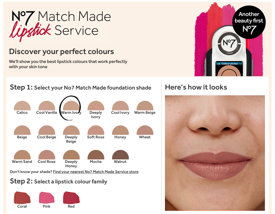 Boots No 7 Foundation Color Chart